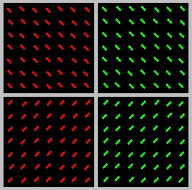 texture similarities: color vs. orientation